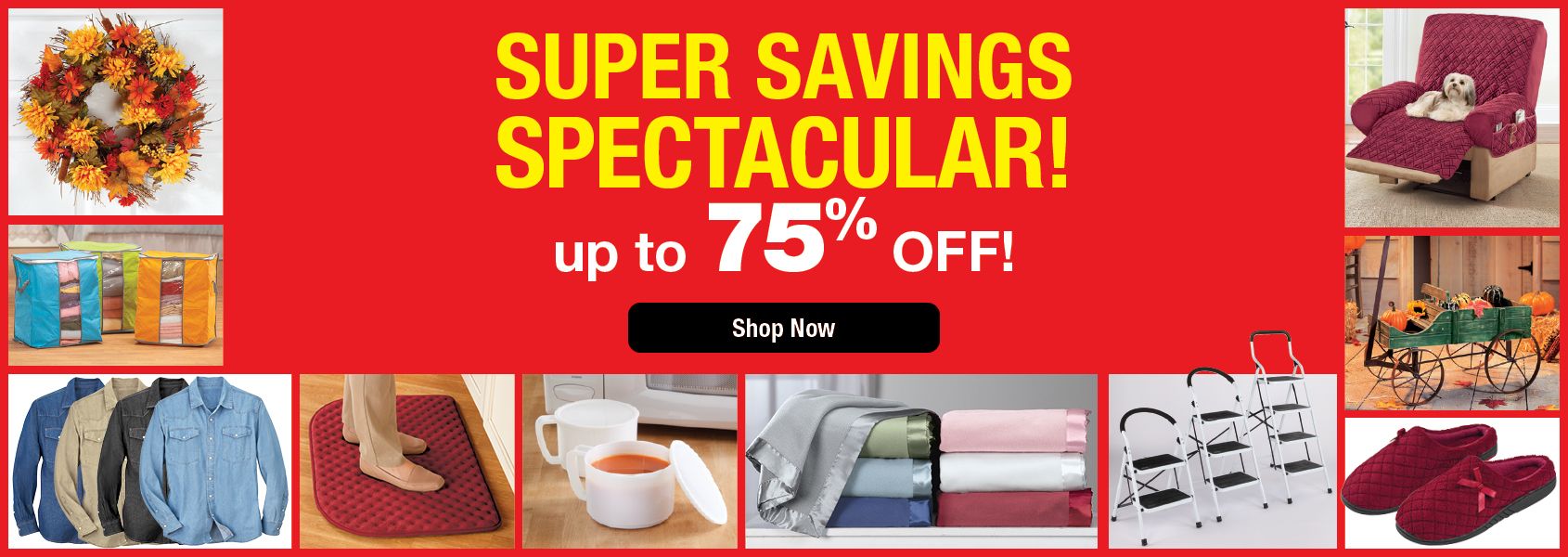 Shop Super Savings Spectacular