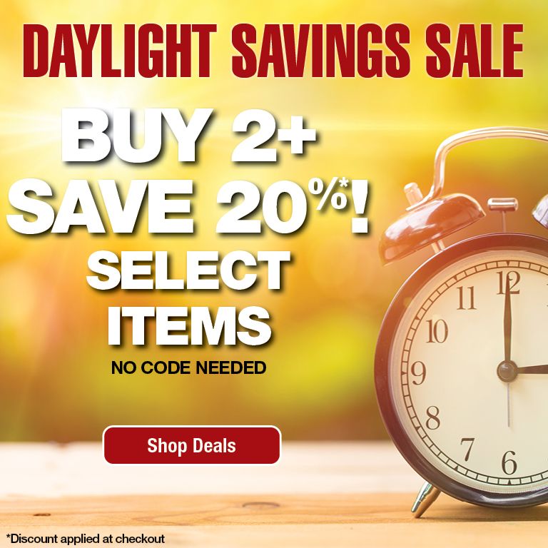 Shop Daylight Savings Sale
