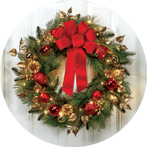 Wreaths, Garlands & Trees