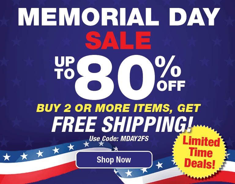Shop Memorial Day Sale