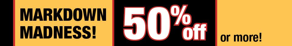 50% Off or More