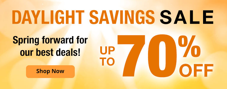 Daylight Savings Sale