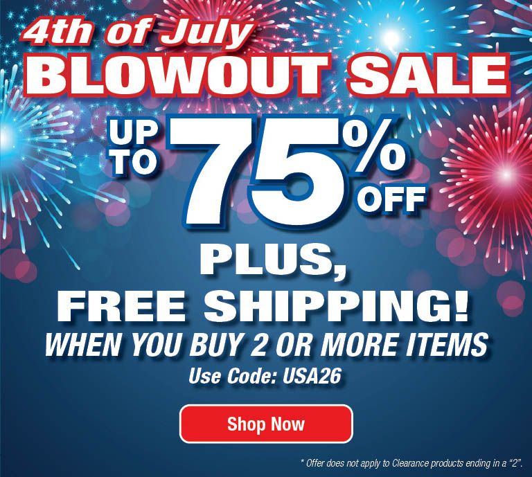 Shop 4th of July Blowout