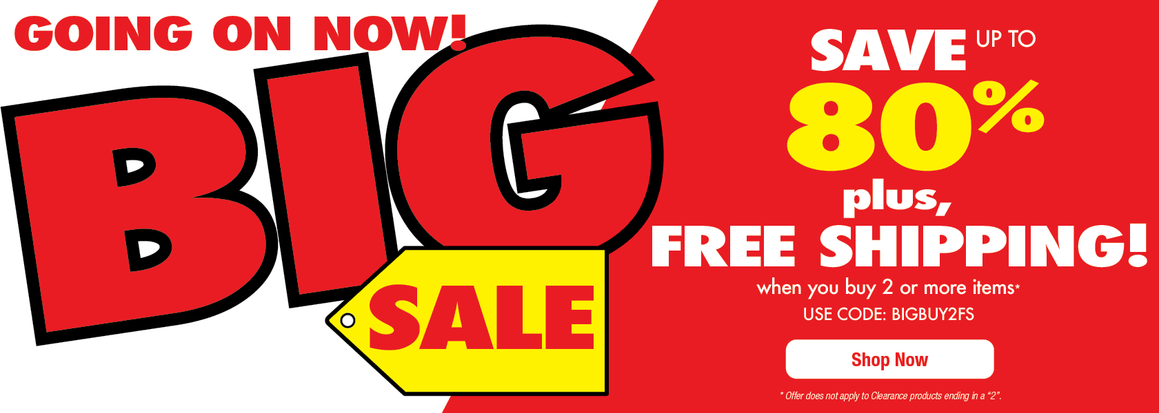 Shop BIG Sale