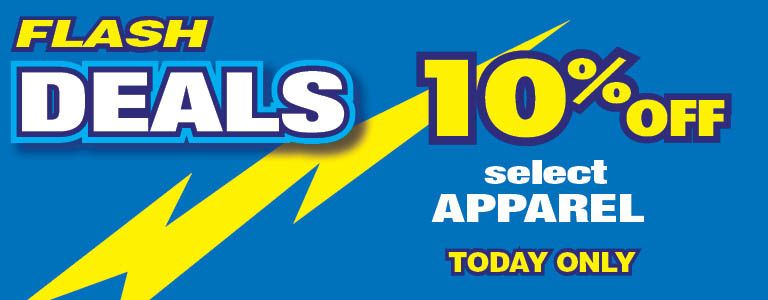 Flash Deals - Apparel
