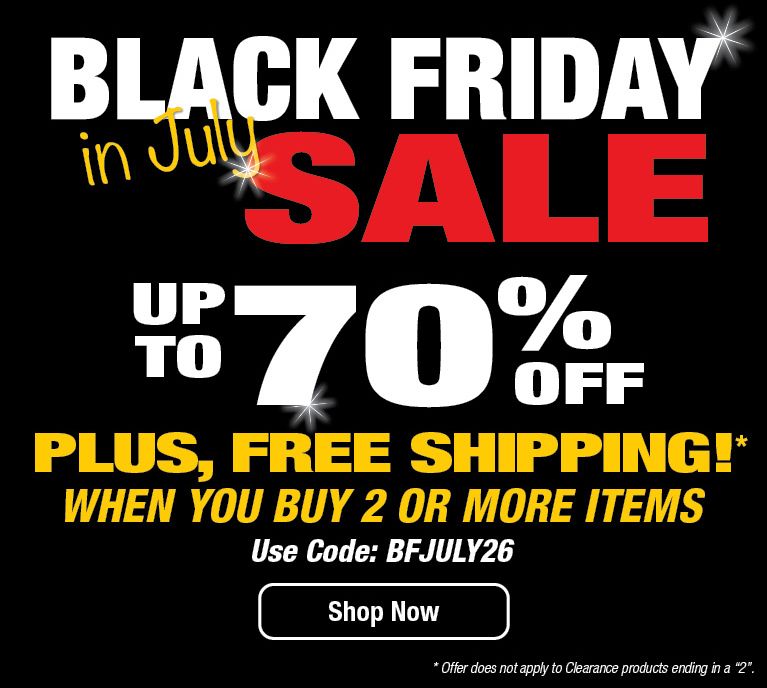 Shop Black Friday in July