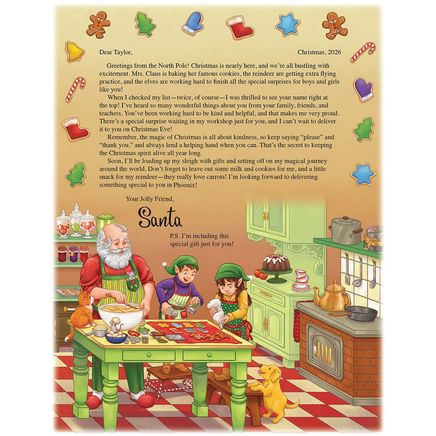 Personalized Letter From Santa and Ornament-310285