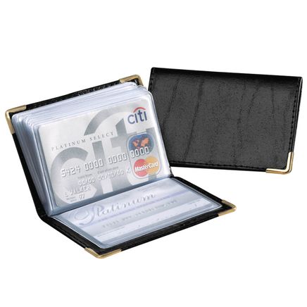 Leather Credit Card and Photo Wallet-312374