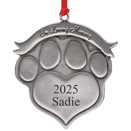 View product details for Personalized Pet Memorial Ornament