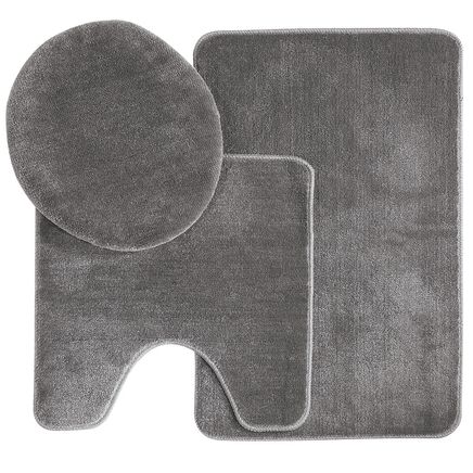 3-Piece Plush Bath Rug Set-321153