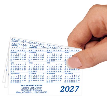 View product details for Personalized Tear Proof Calendars, Set of 48