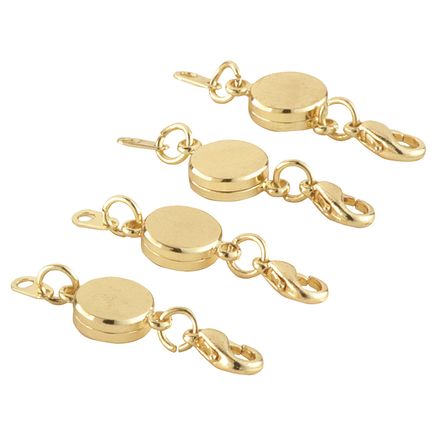 Locking Magnetic Jewelry Clasps, Set Of 4-337030