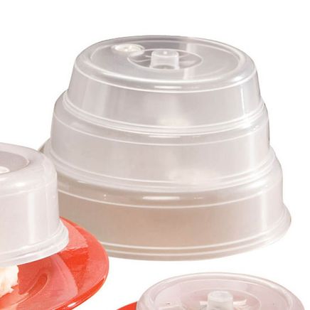 Vented Microwave Plate Covers, Set of 5-341943