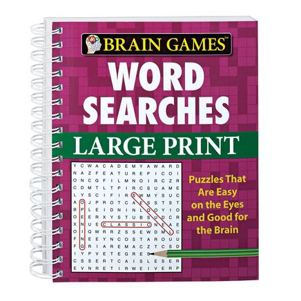 Large Print Word Search Book-345483