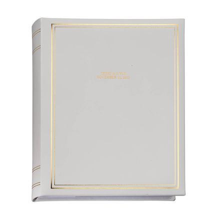View product details for Ultimate Wedding Leather Memo Album Personalized