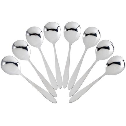 View product details for Soup Spoons - Set of 8