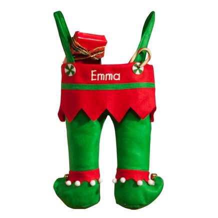 Personalized Elf Pants Stocking-360356