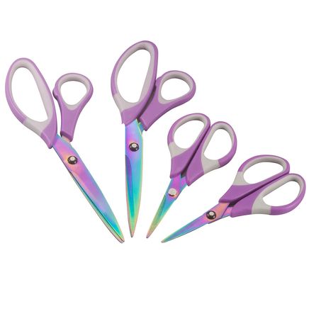 Titanium Purple Scissors, Set of 4-362575