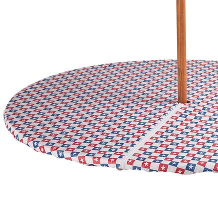 American Stars Zippered Elasticized Umbrella Table Cover-362665