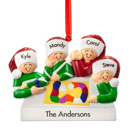 Personalized Board Game Family Ornament-368555