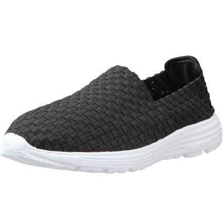 Comfort Flex Memory Foam Walking Shoe By Silver Steps™-369286