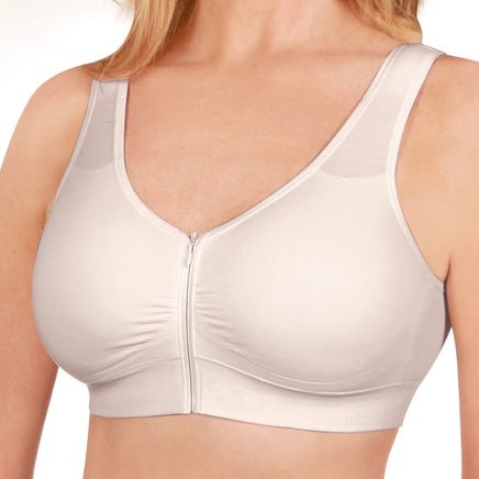 Dream Bras™ Copper Therapy Zip-Front Bra-370928