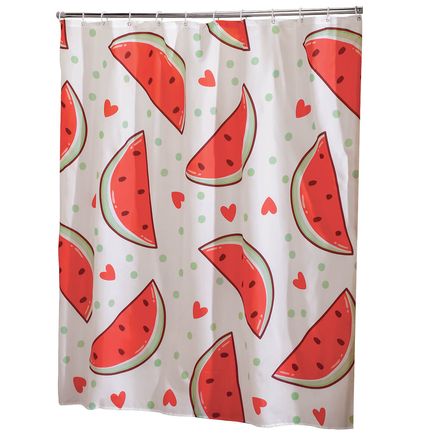 Watermelon Cloth Shower Curtain-371205