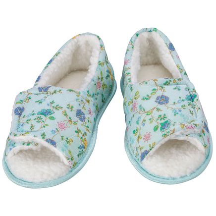 Women's Open-Toe Edema Slippers by Silver Steps™-371668