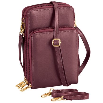 Multi-Compartment Cellphone Purse with Touch Screen-371872