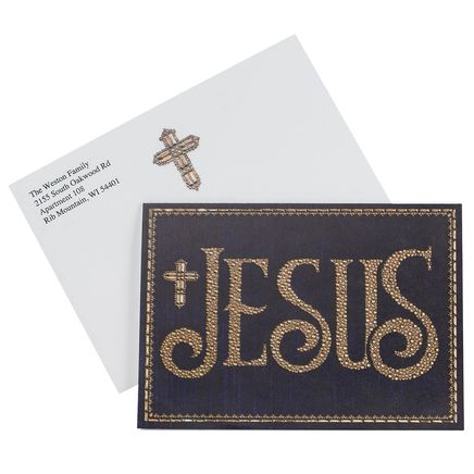 Personalized The Light of the World Christmas Card Set of 20-371907