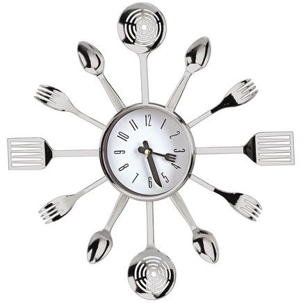 Kitchenware Wall Clock by Home Marketplace-372852