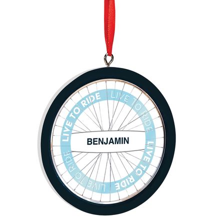 Personalized Biker Ornament-372972