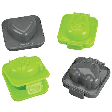 Eggs Pressive Egg Molds, Set of 4-373998