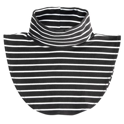 Striped Fleece Mock Turtleneck Dicky-374097