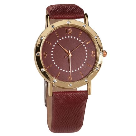 Designer Watch with Swarovski Crystal Accents-374150