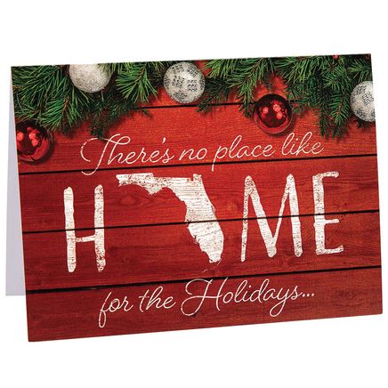 Personalized Home State Christmas Cards, Set of 20-374312
