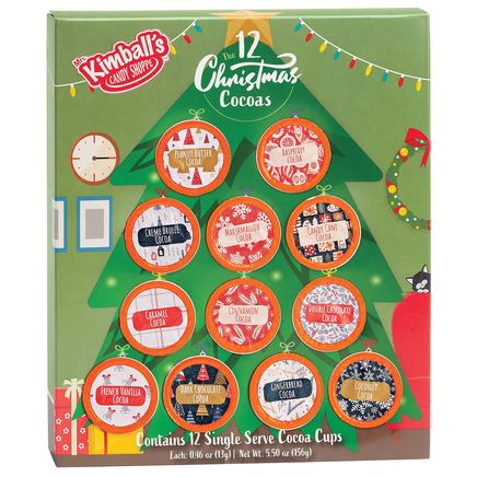View product details for 12 K-Cups of Christmas Cocoa