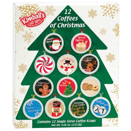 View product details for 12 K-Cups of Christmas Coffee