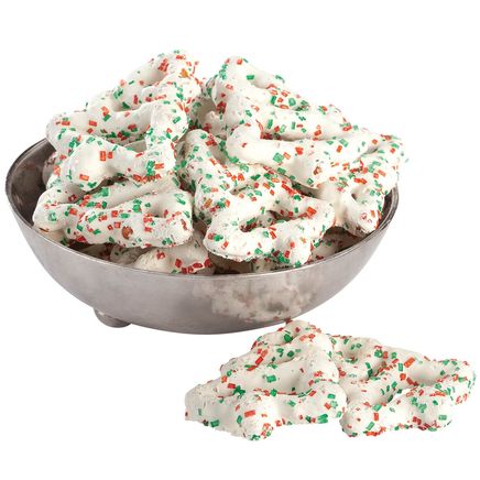 View product details for Mrs. Kimball's White Christmas Tree Pretzels