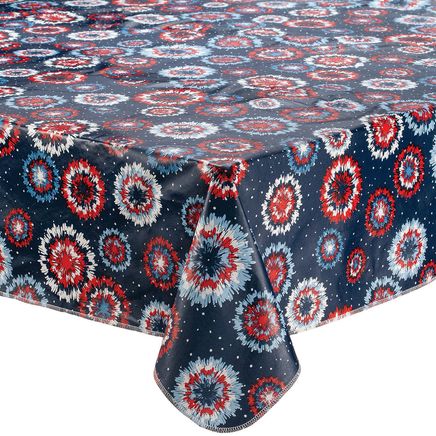 Fireworks Vinyl Table Cover By Chef's Pride™-374604
