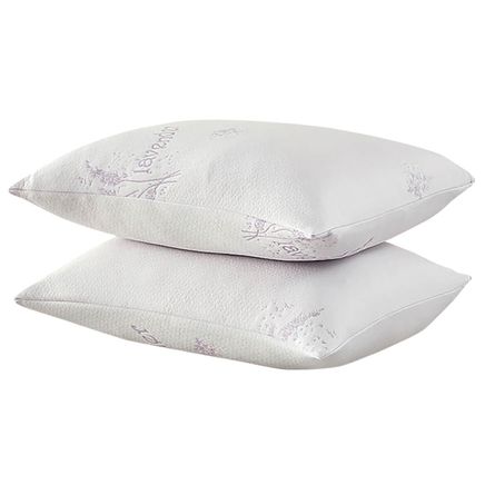 Lavender Scented Pillow Covers - 1 Pr. by OAKRIDGE™-374632