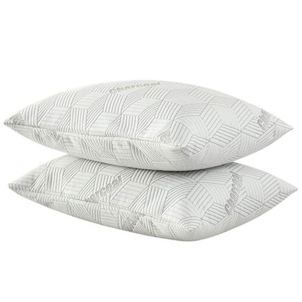 Charcoal Pillow Covers - 1 Pr. by OAKRIDGE™-374635