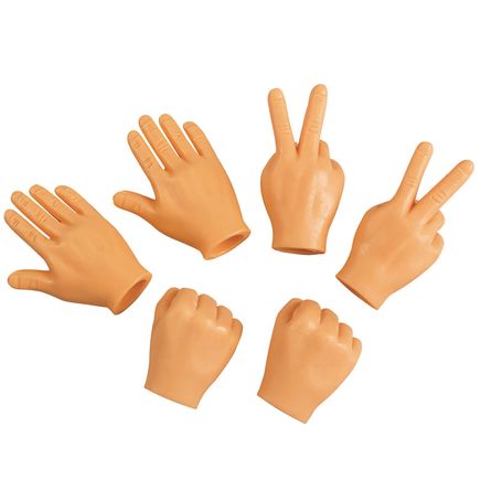 Rock Paper Scissors Hands, Set of 6-374710