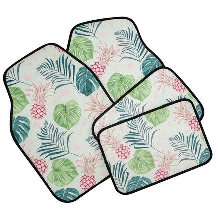Pineapple Car Mats, Set of 4-374715