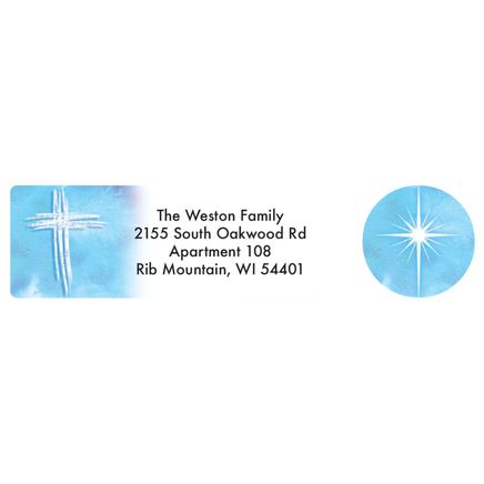Personalized The Savior's Birth Labels and Seals, Set of 20-374984
