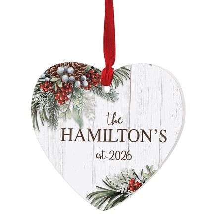 View product details for Personalized Established Ornament