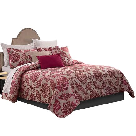 Charleston Jacquard 5 pc Comforter Set-376079