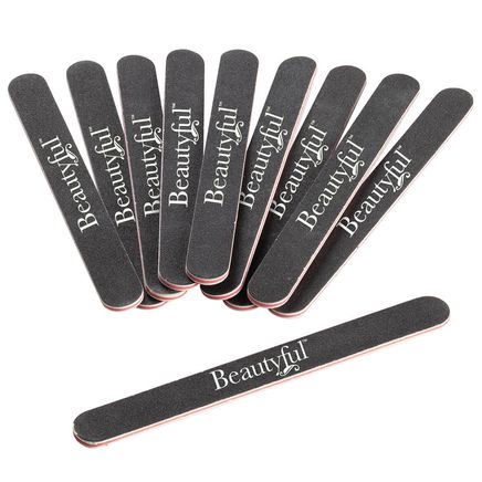 10-Piece Professional Nail File Set By Beautyful™-376193