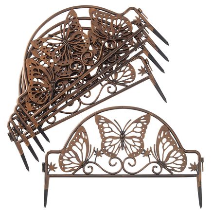 Butterfly Lawn Edging, Set of 5 by Fox River™ Creations-376503