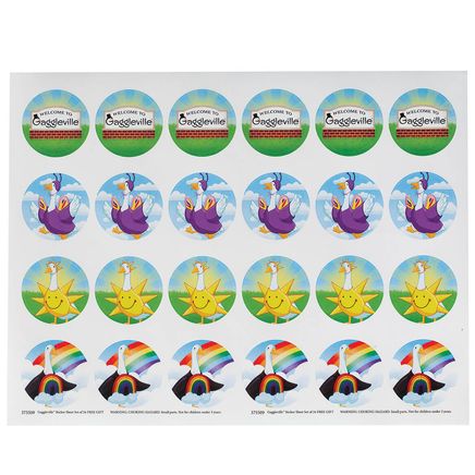 Gaggleville® Stickers, Set of 240-376508